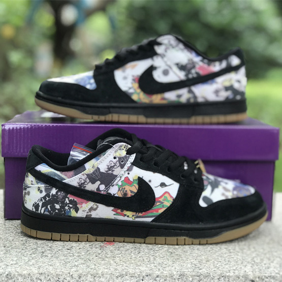 Supreme x Nike SB Dunk Low “Rammellzee”  Sneakers     FD8778-001 - DesignerGu