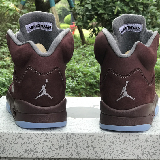 Air Jordan 5 “Burgundy” Sneakers      DZ4131-600 - DesignerGu