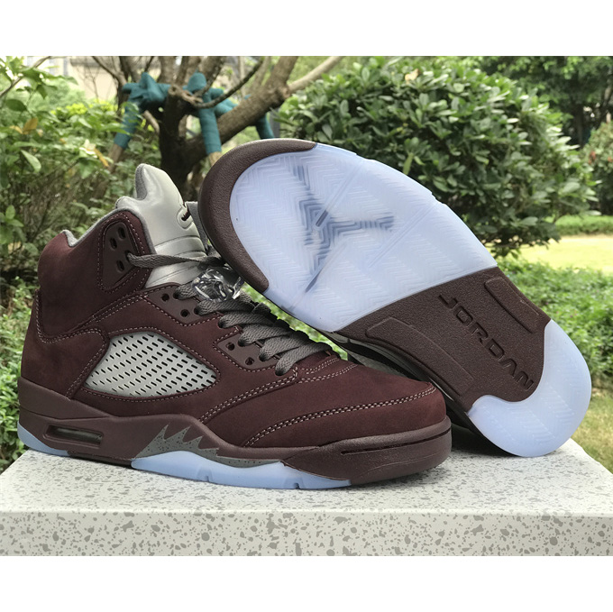 Air Jordan 5 “Burgundy” Sneakers      DZ4131-600 - DesignerGu