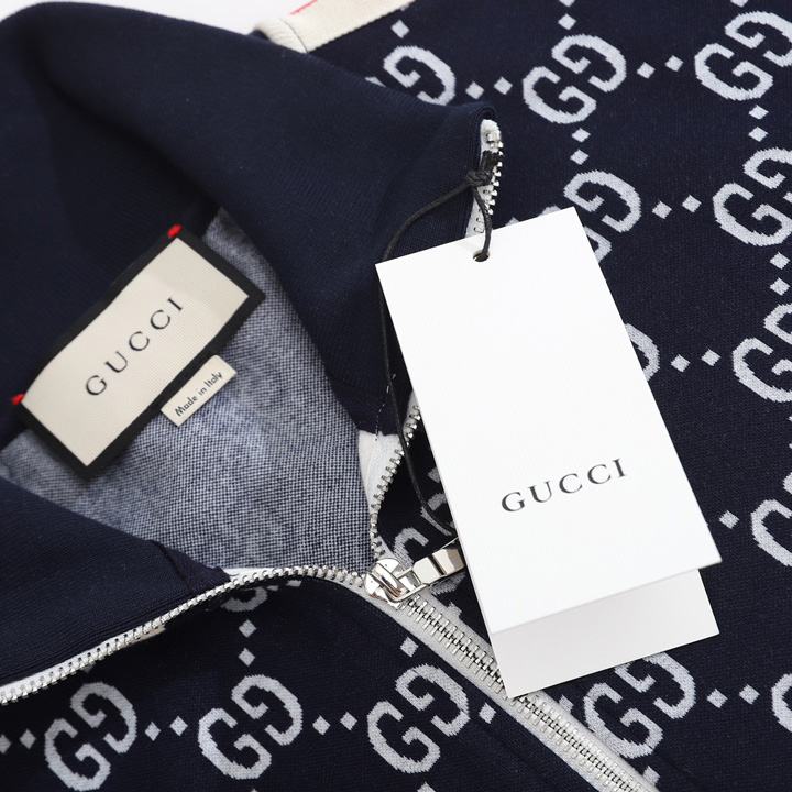 Gucci GG Jacquard Cotton Jacket - DesignerGu