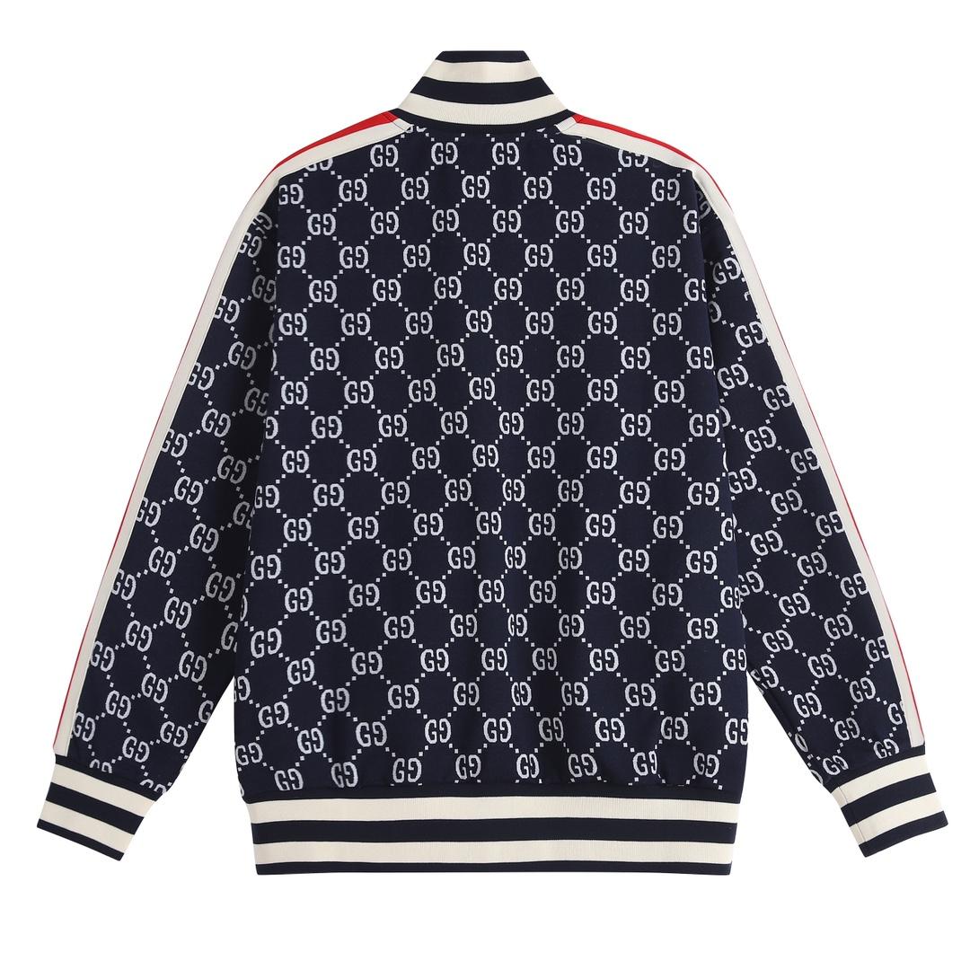 Gucci GG Jacquard Cotton Jacket - DesignerGu