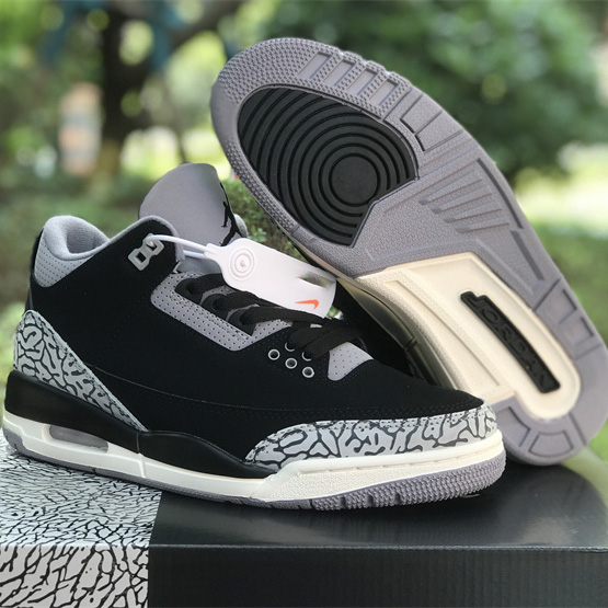 Air Jordan 3 WMNS “Off Noir” Sneakers   CK9246-001  - DesignerGu