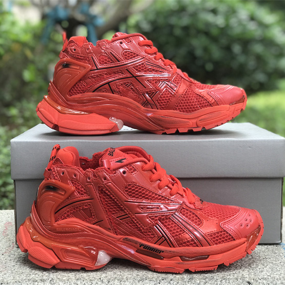 Balenciaga Runner Sneaker In Red - DesignerGu