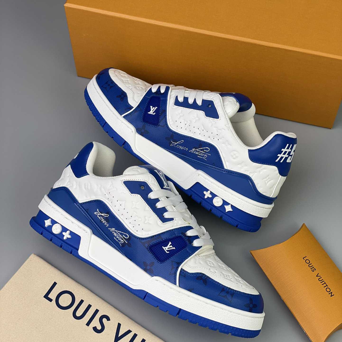 Louis Vuitton LV Trainer Sneaker        - DesignerGu