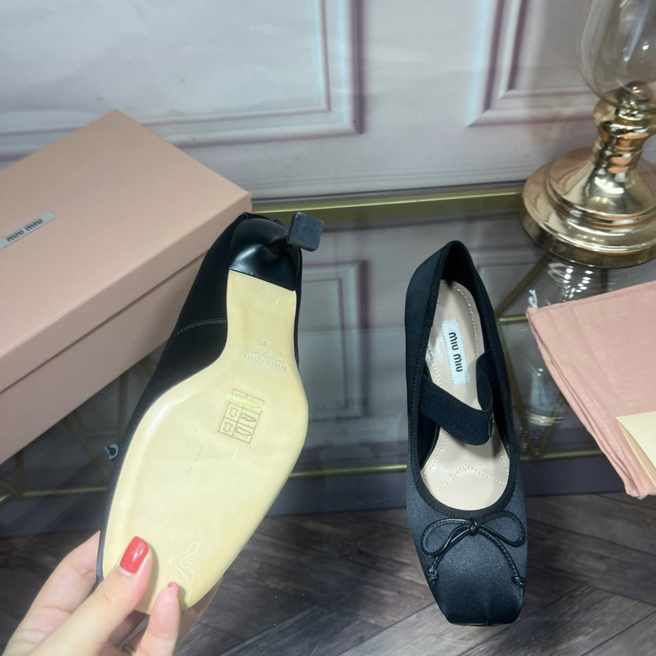 Miu Miu Satin Pumps - DesignerGu