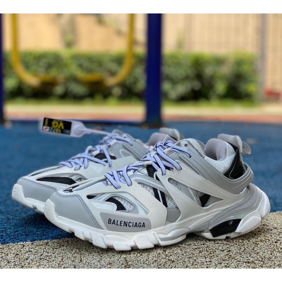 Balenciaga Track Sneaker LED In White - DesignerGu