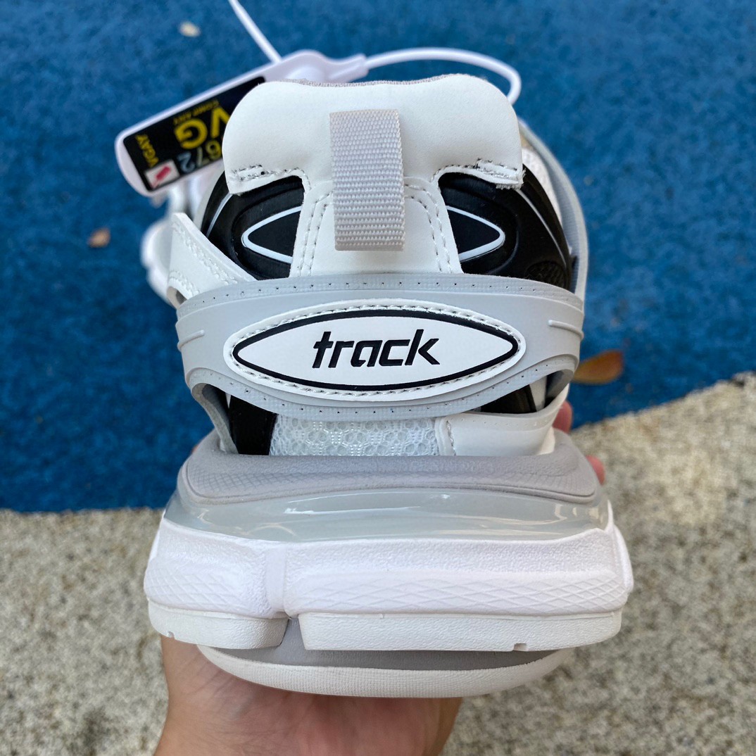 Balenciaga Track Sneaker LED In White - DesignerGu