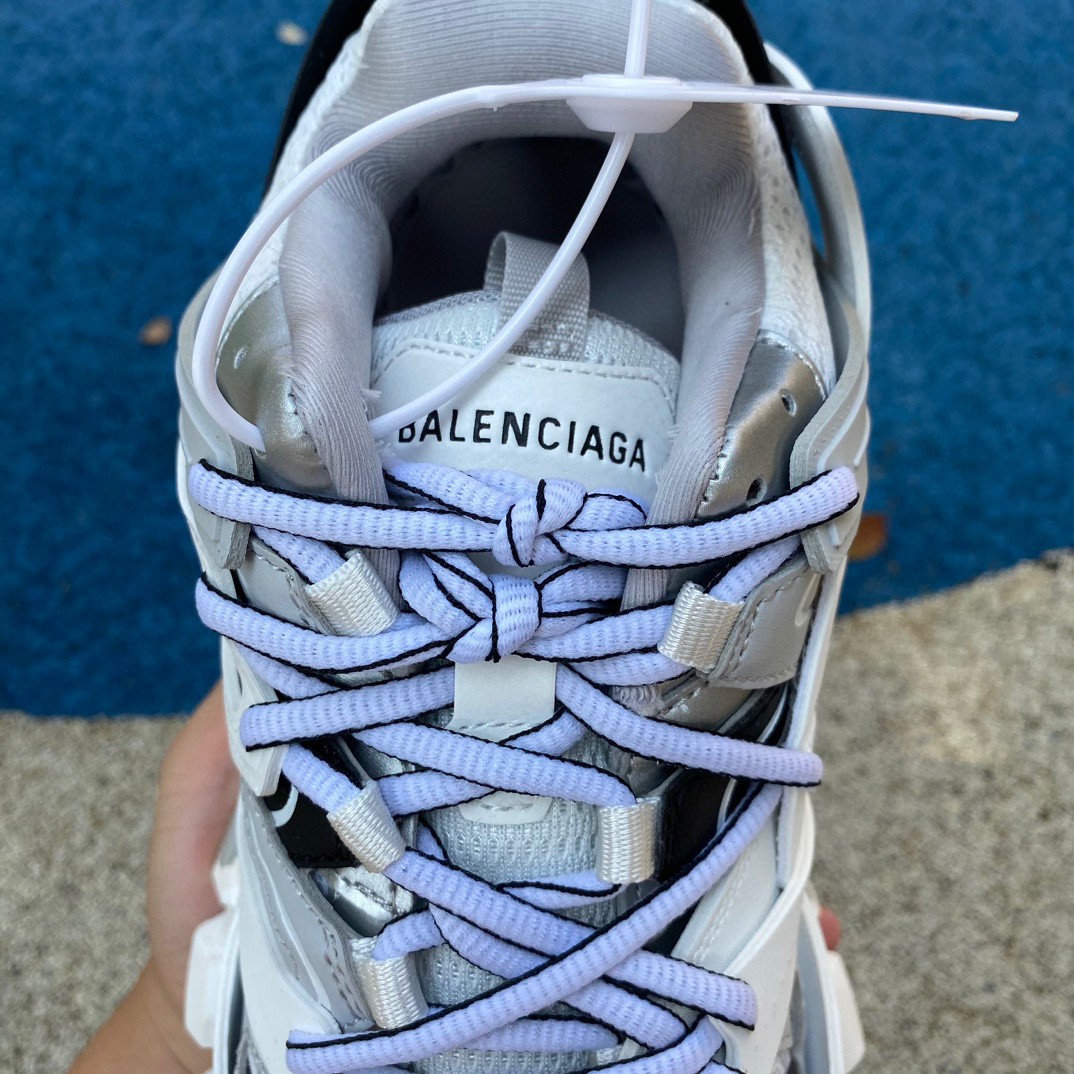 Balenciaga Track Sneaker LED In White - DesignerGu