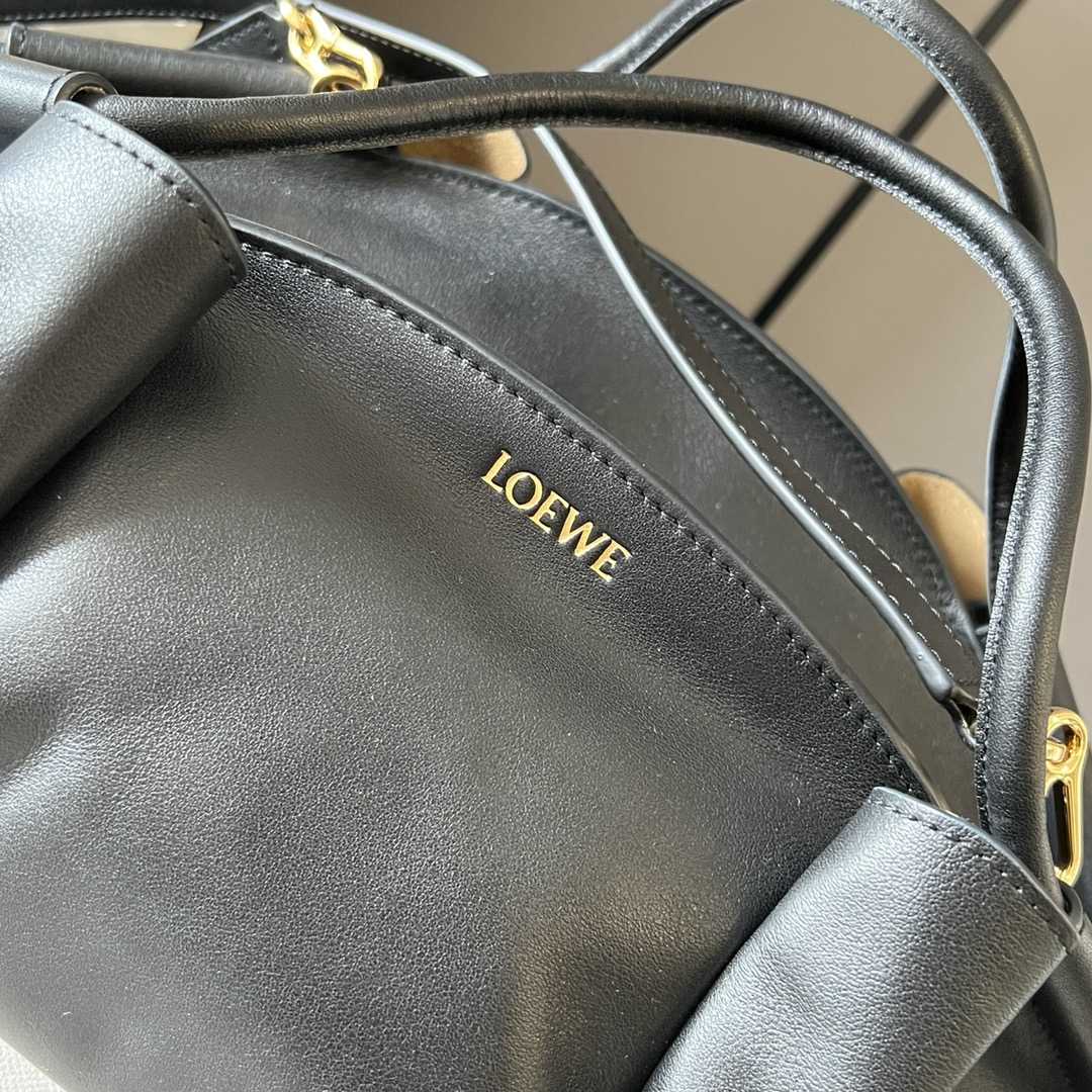 Loewe Paseo Bag In Shiny Nappa Calfskin - DesignerGu