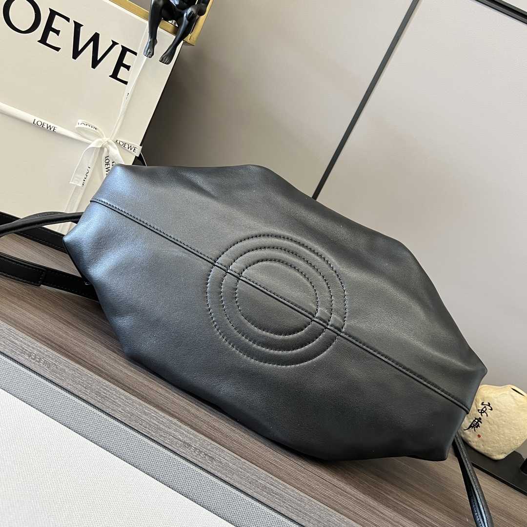 Loewe Paseo Bag In Shiny Nappa Calfskin - DesignerGu