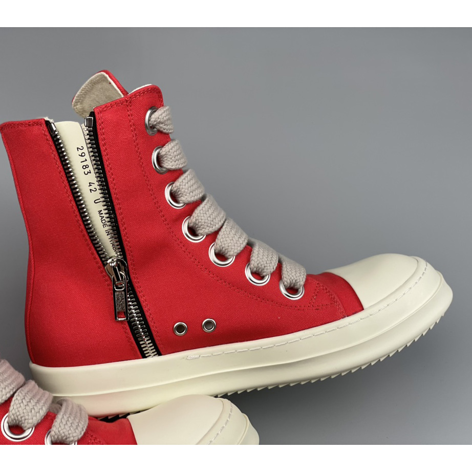 Rick Owens High-Top Sneakers - DesignerGu