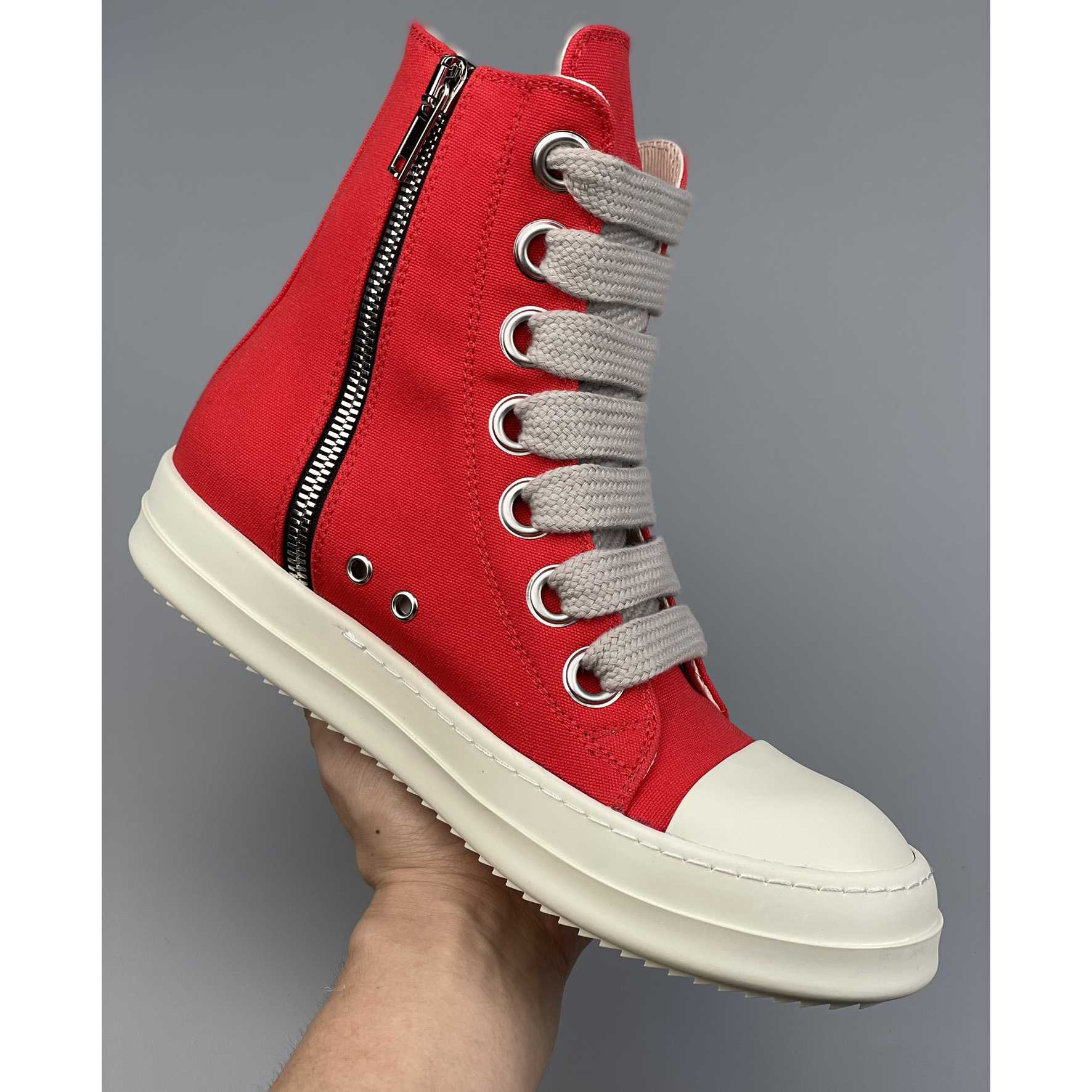 Rick Owens High-Top Sneakers - DesignerGu