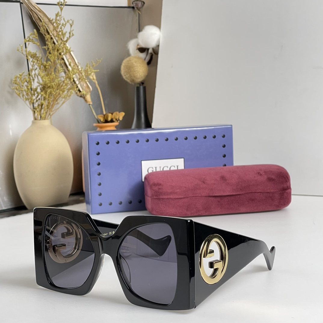 Gucci Square-Frame Sunglasses    GG1254 - DesignerGu