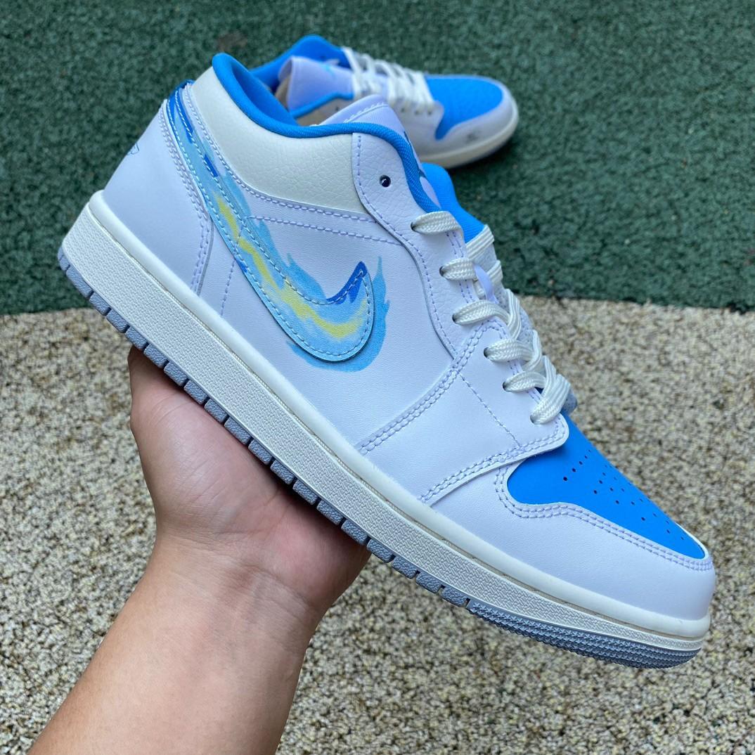 Air Jordan 1 Low AJ1 Sneaker    FJ7219-441 - DesignerGu