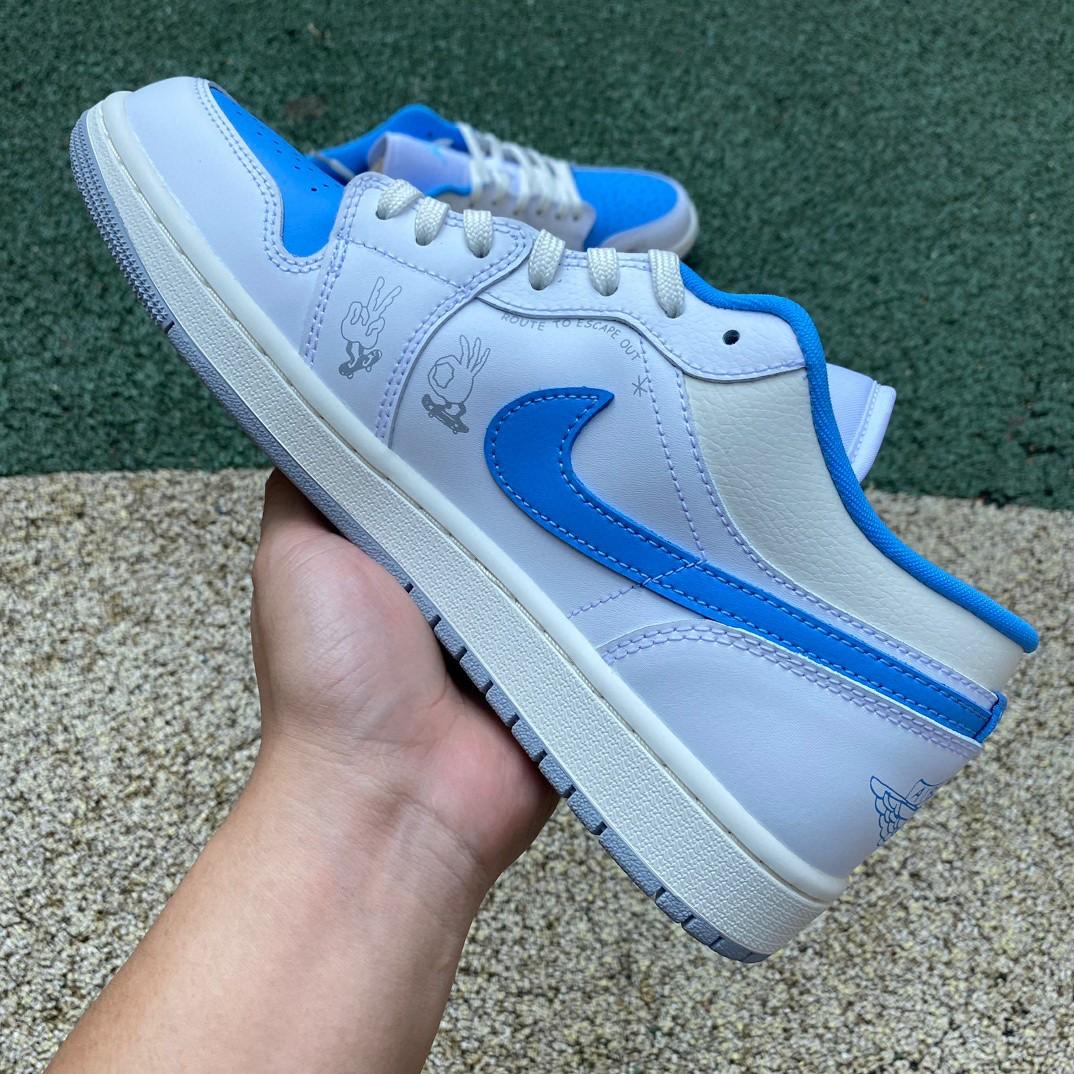 Air Jordan 1 Low AJ1 Sneaker    FJ7219-441 - DesignerGu