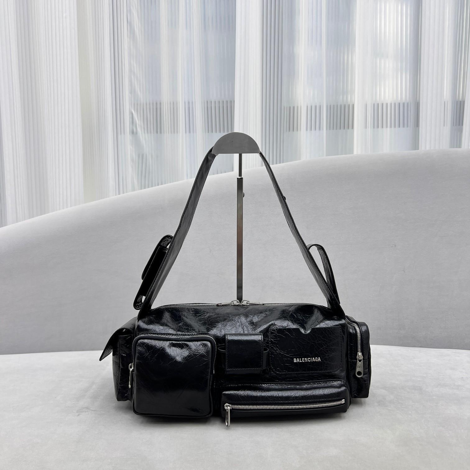 Balenciaga Superbusy Small Sling Pocket Bag (30x14x12cm) - DesignerGu