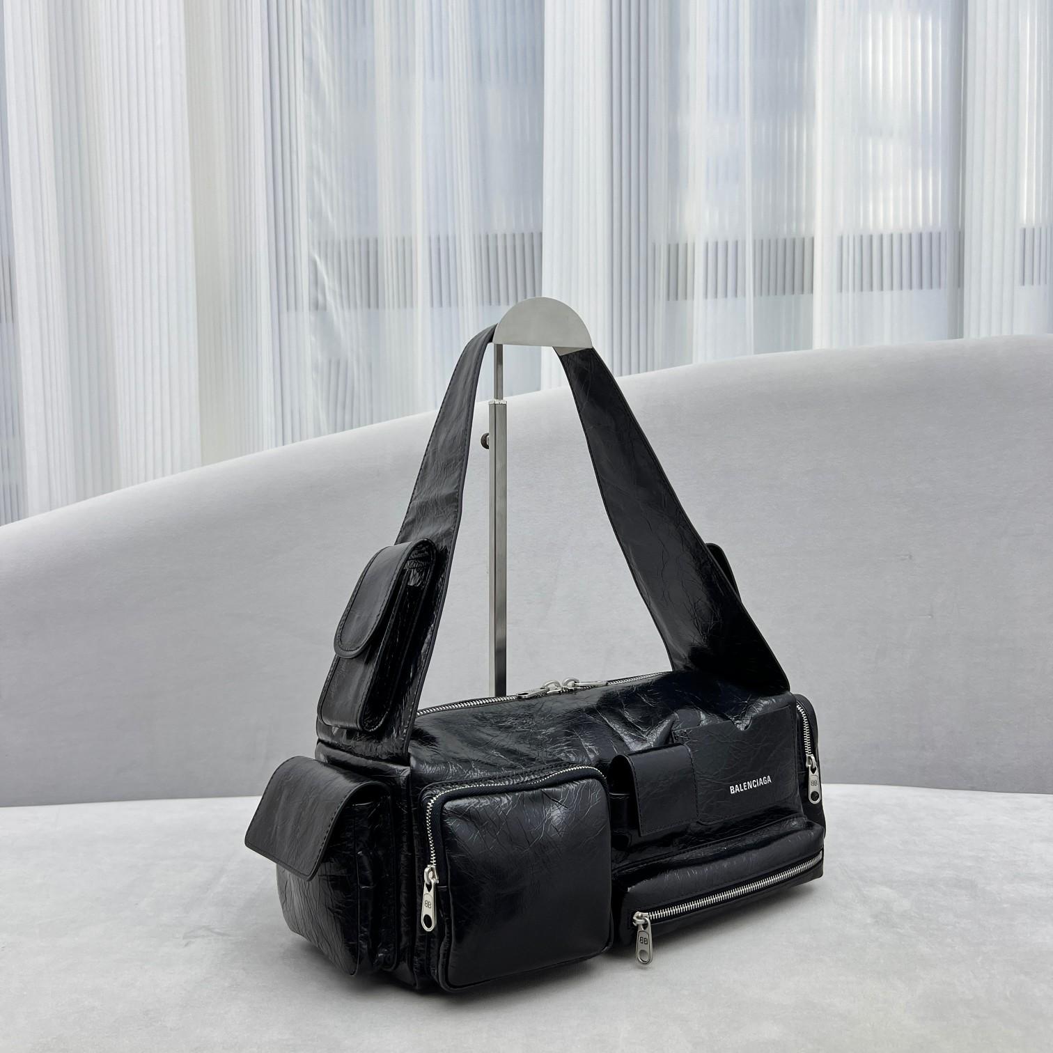 Balenciaga Superbusy Small Sling Pocket Bag (30x14x12cm) - DesignerGu