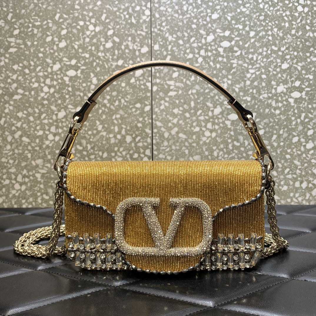 Valenti Locò Embroidered Small Shoulder Bag - DesignerGu