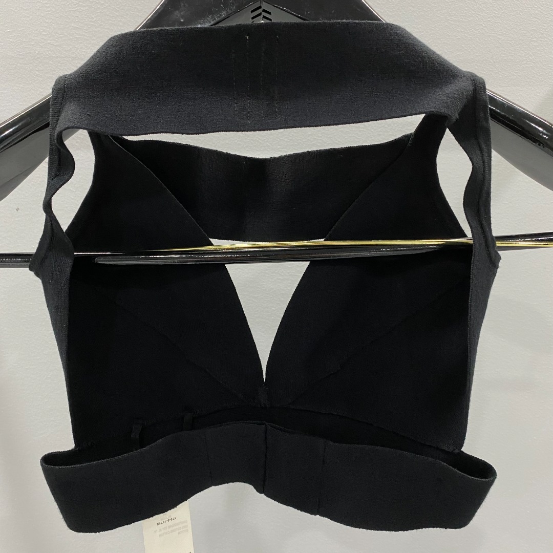 Rick Owens Sling Bra Knit Top - DesignerGu