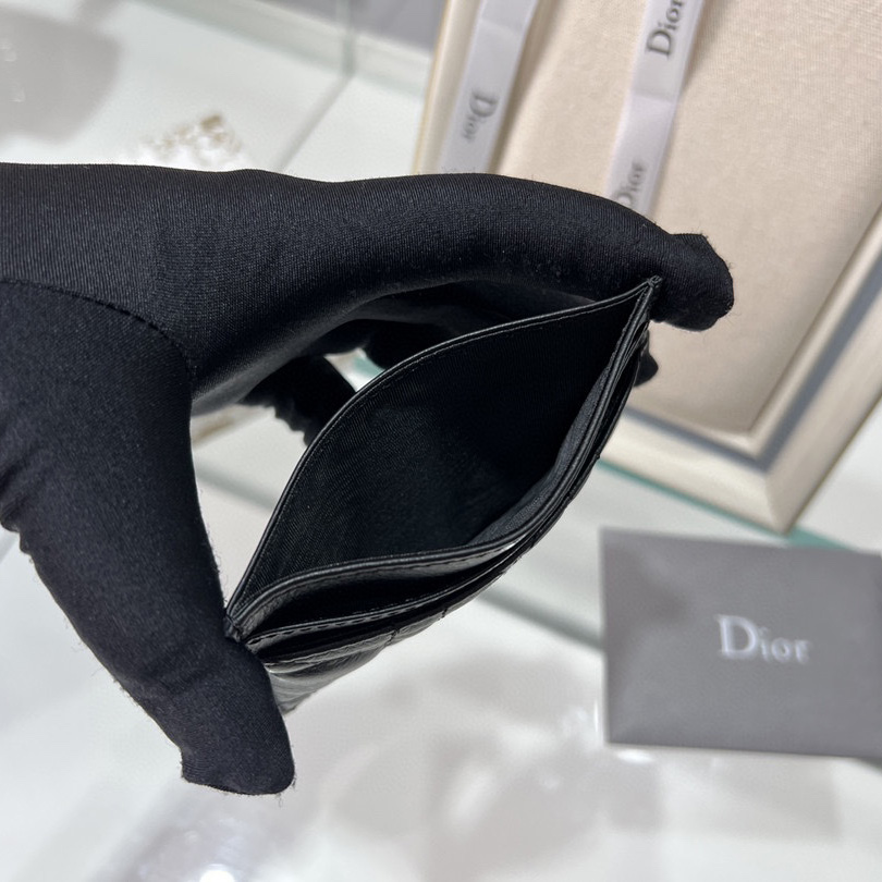 Dior Caro Five-Slot Card Holder - DesignerGu