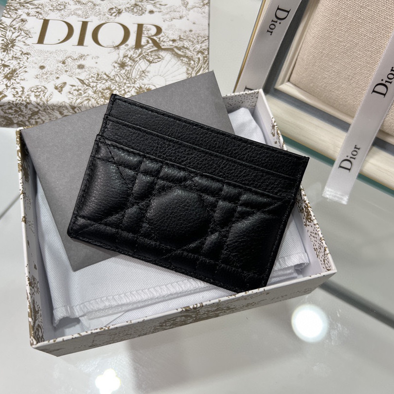 Dior Caro Five-Slot Card Holder - DesignerGu