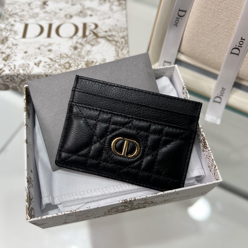 Dior Caro Five-Slot Card Holder - DesignerGu