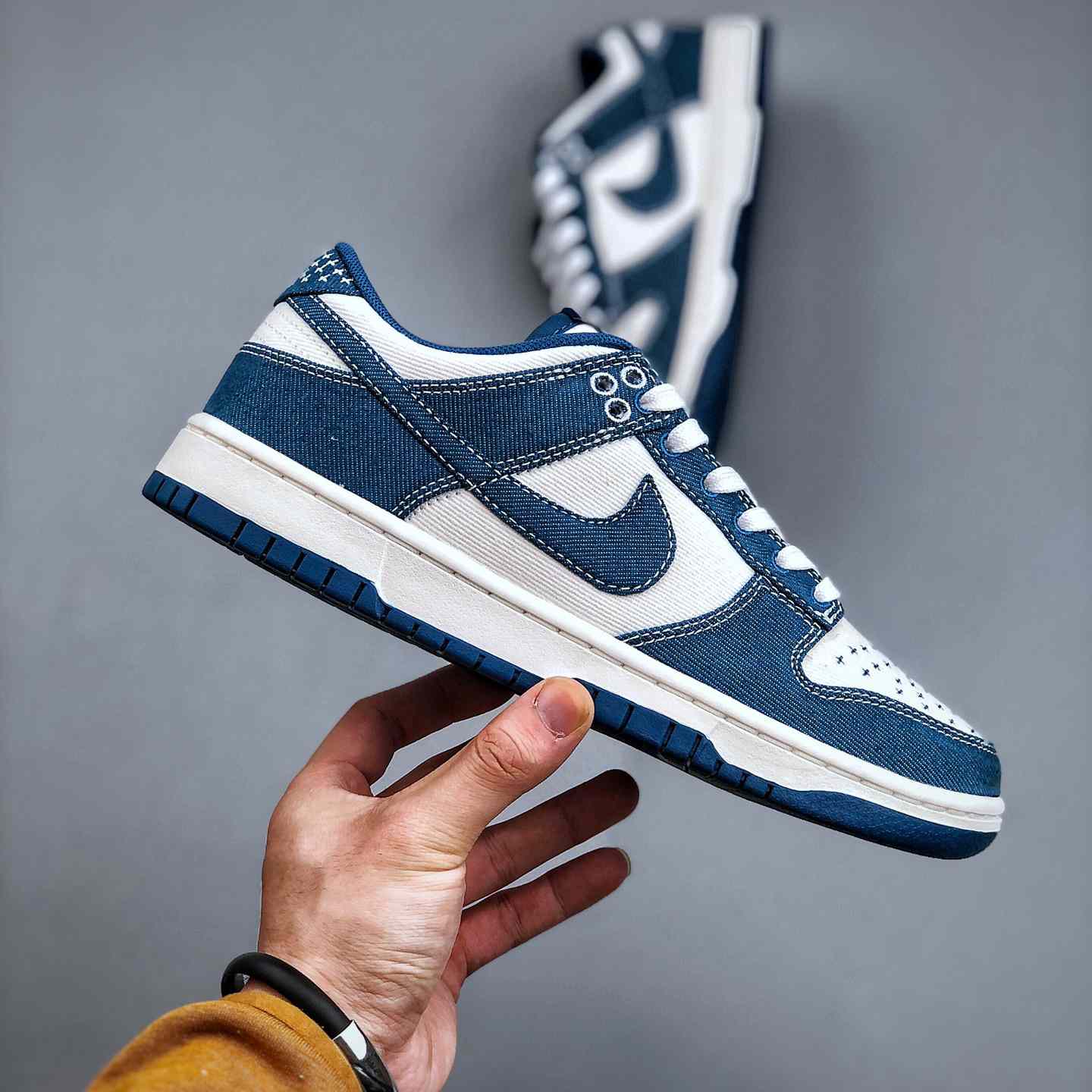 Nike Dunk Low "Industrial Blue" Sneakers       DV0834-101 - DesignerGu