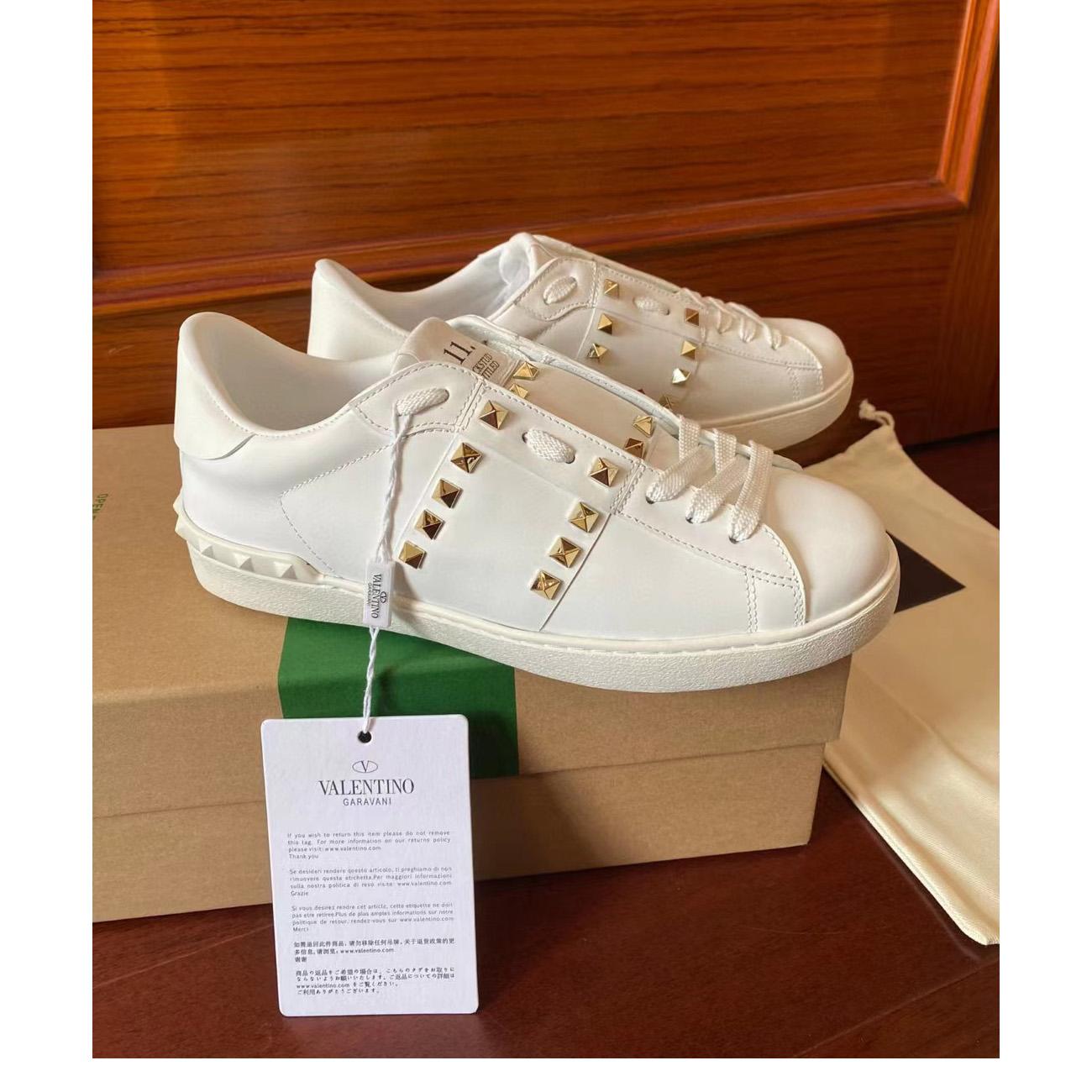 Valenti Garavani Rockstud Untitled Sneakers - DesignerGu