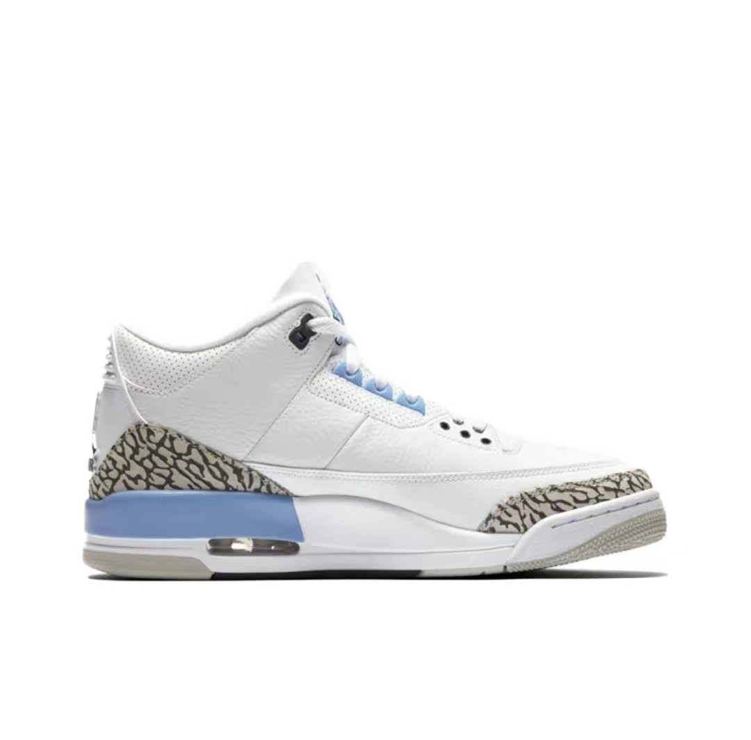 Air Jordan 3 Retro Unc Basketball Shoes   CT8532-104 - DesignerGu