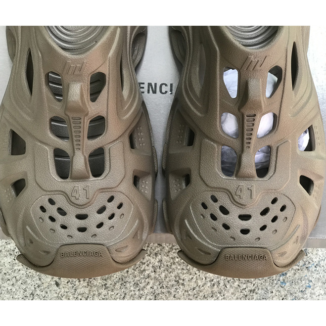 Balenciaga HD Mule In Dark Beige  - DesignerGu