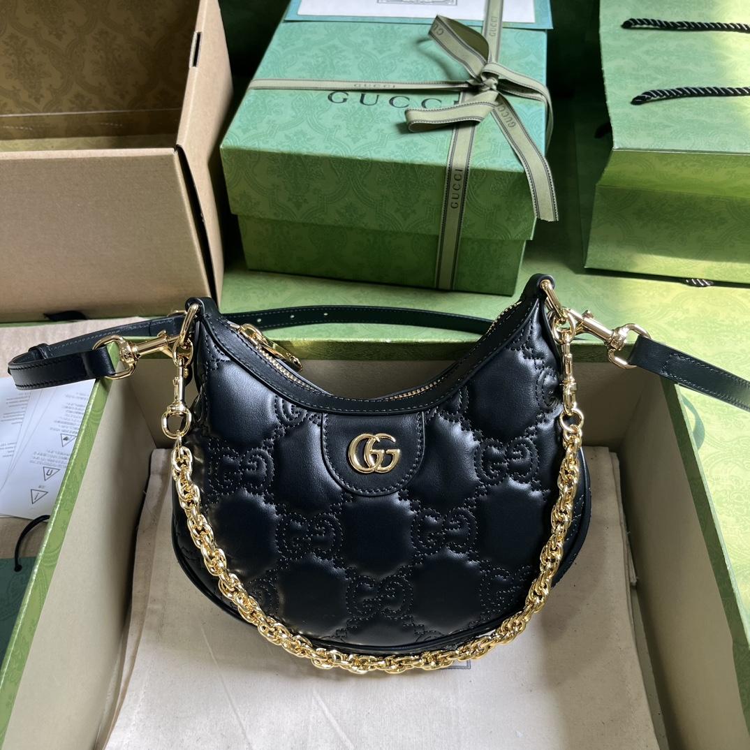 Gucci GG Matelasse Mini Bag(21x 14x 6cm) - DesignerGu