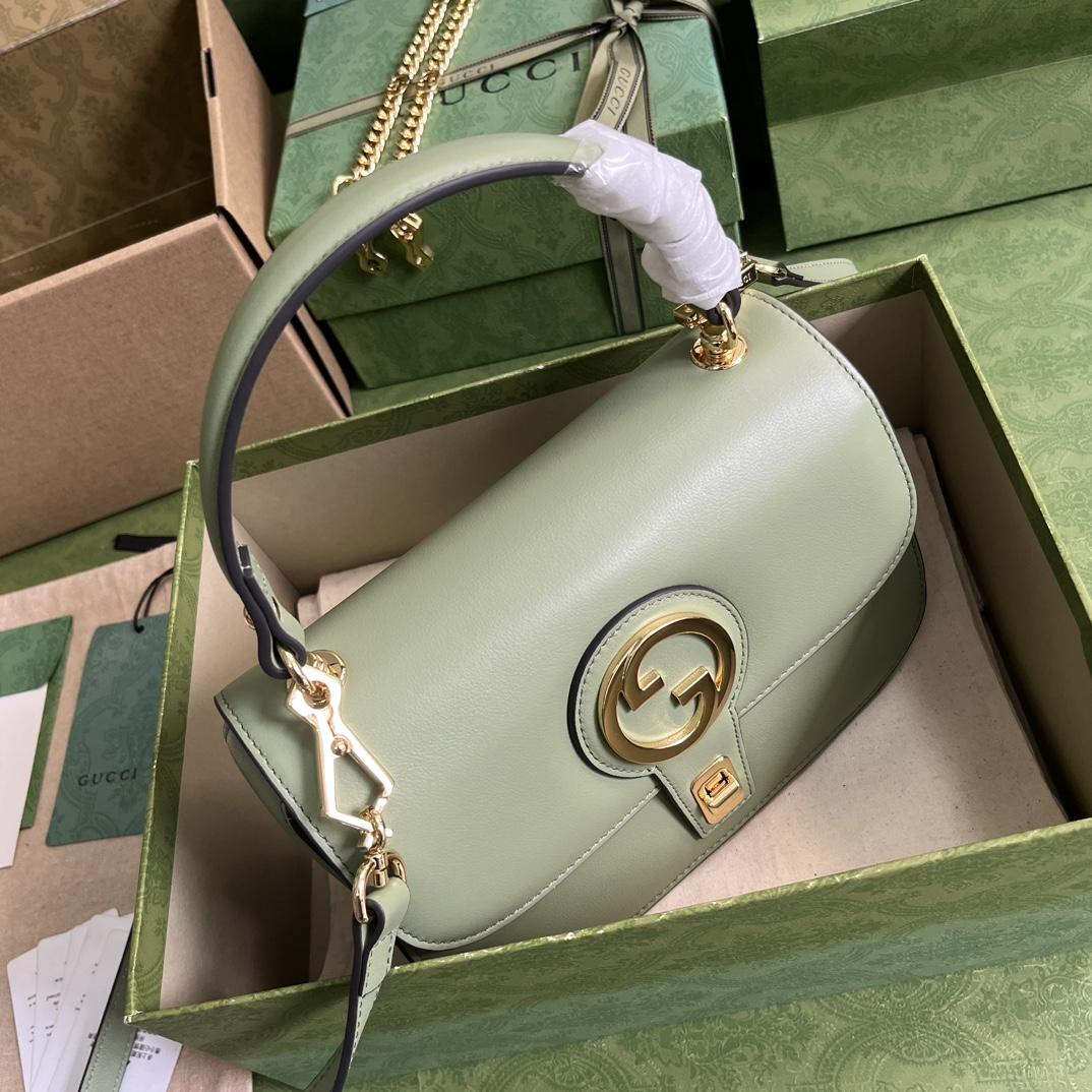 Gucci Blondie Top-Handle Bag(23-15-11cm) - DesignerGu