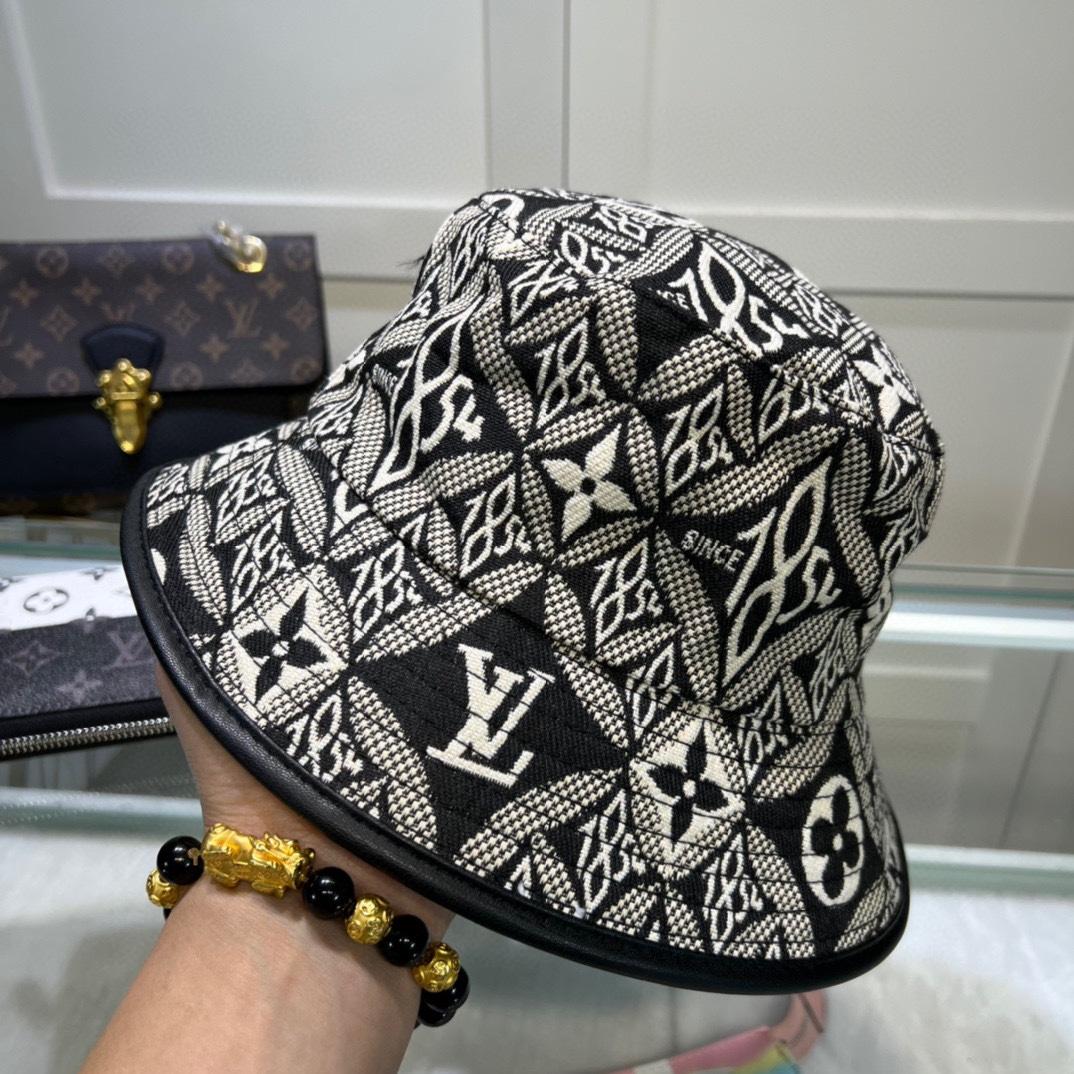 Louis Vuitton Authenticated Hat - DesignerGu