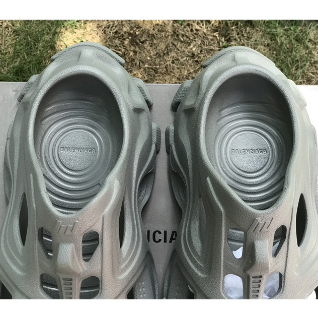 Balenciaga HD Mule In Grey  - DesignerGu