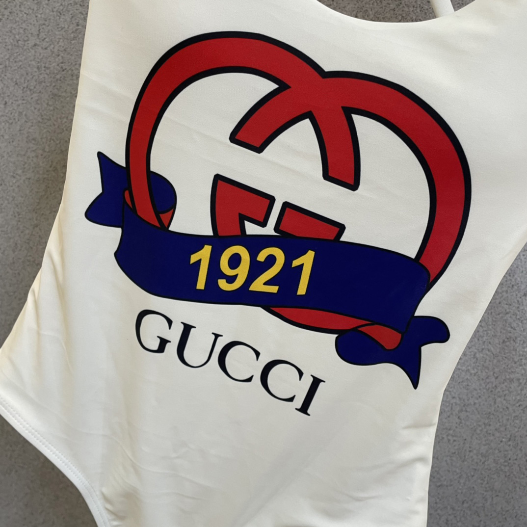 Gucci Sparkling Jersey Swimsuit - DesignerGu