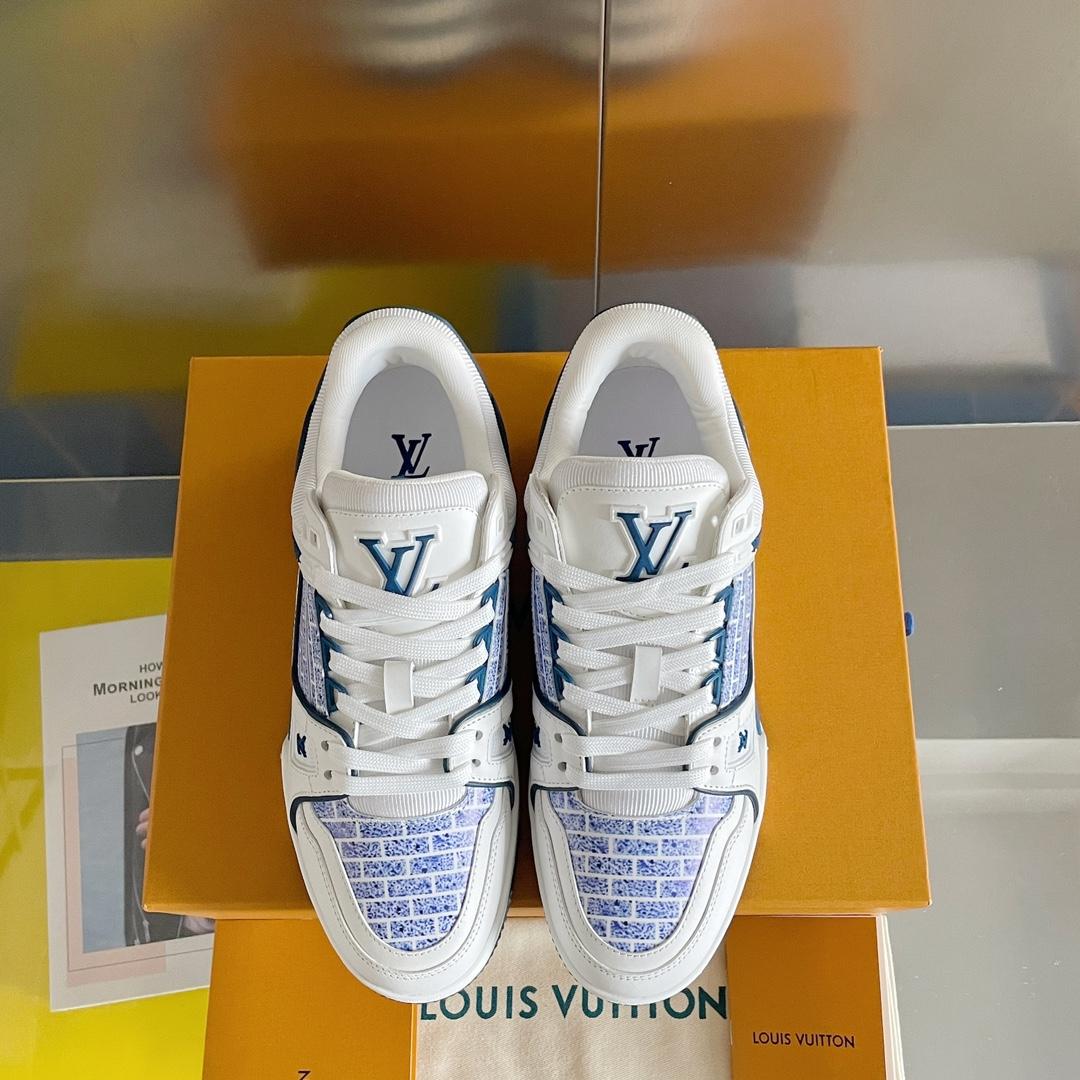 Louis Vuitton LV Trainer Sneaker        - DesignerGu