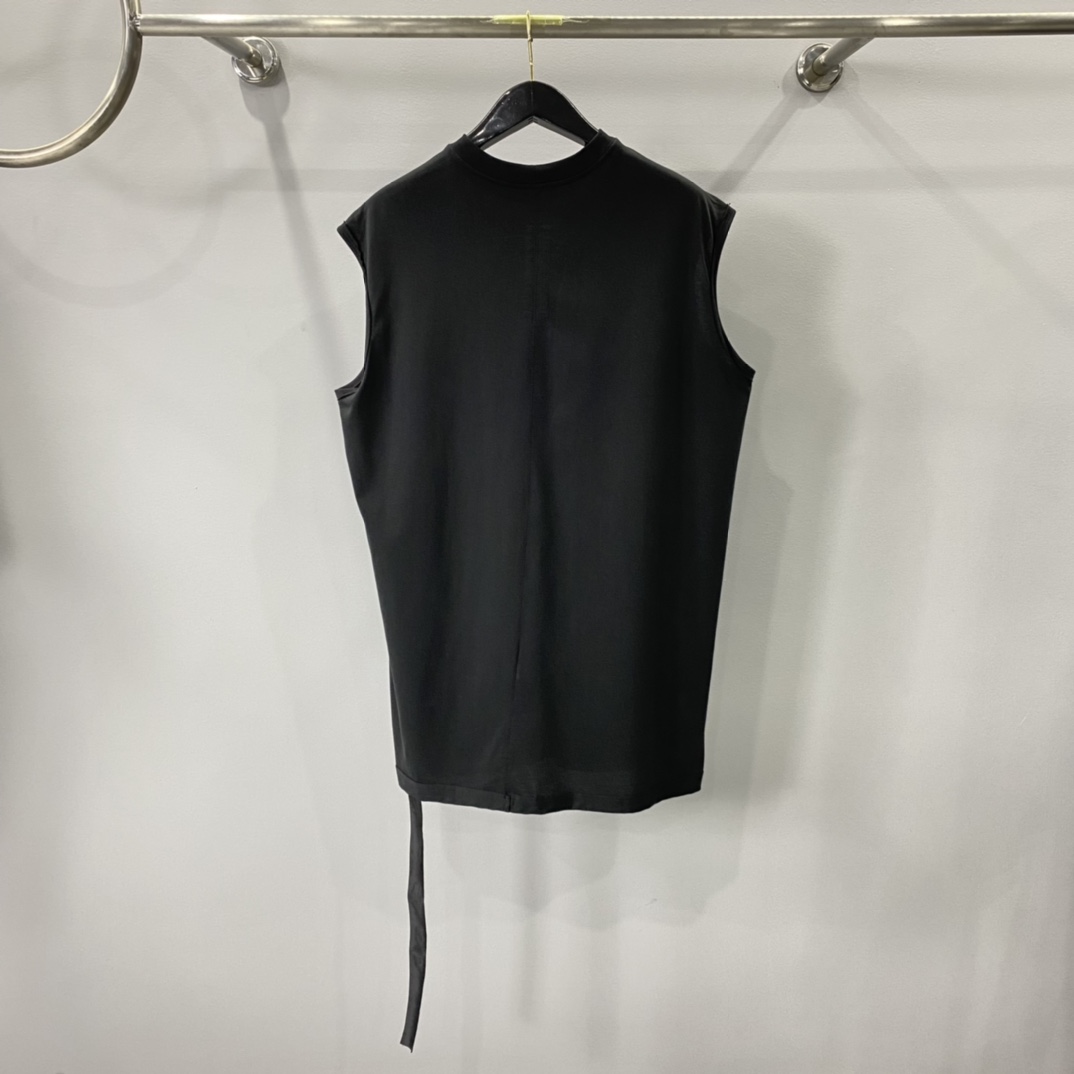 Rick Owens Drkshdw Strobe Sleeveless Tank Top - DesignerGu