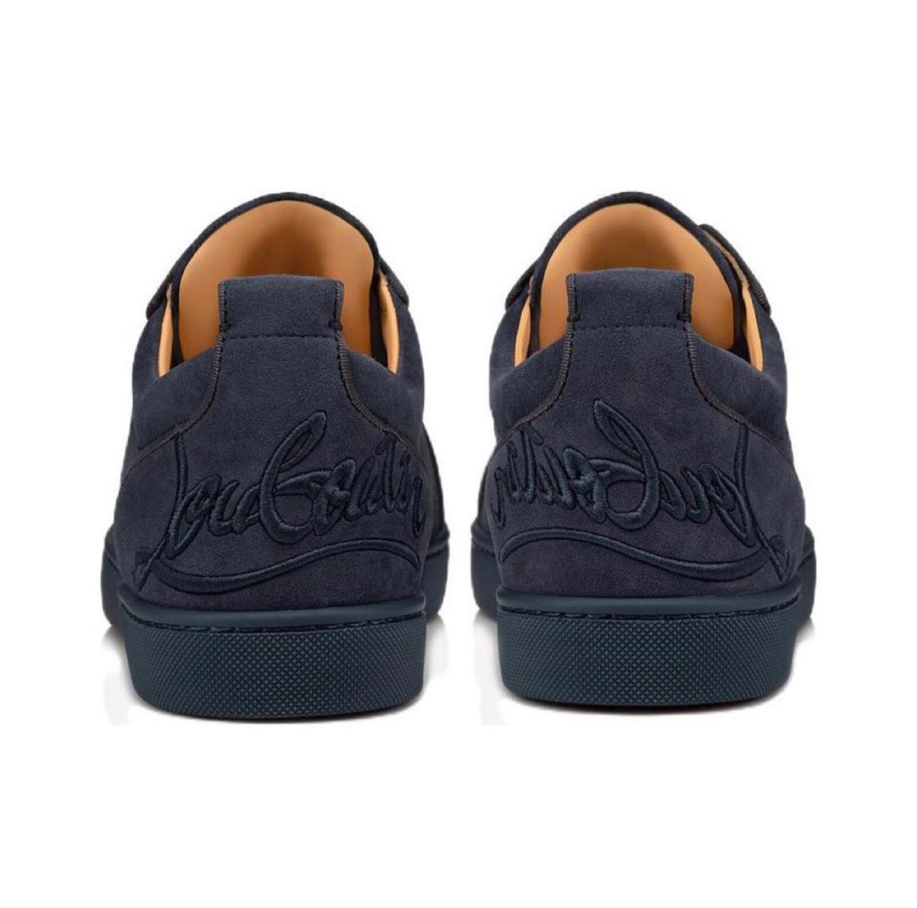 Christian Louboutin Fun Louis Junior Sneakers In Black - DesignerGu