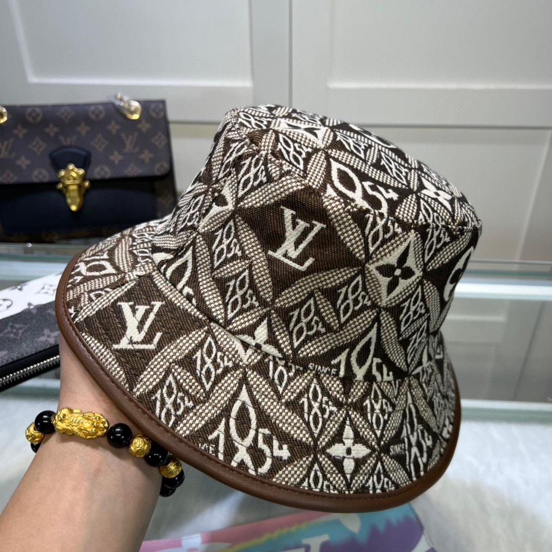 Louis Vuitton Authenticated Hat - DesignerGu