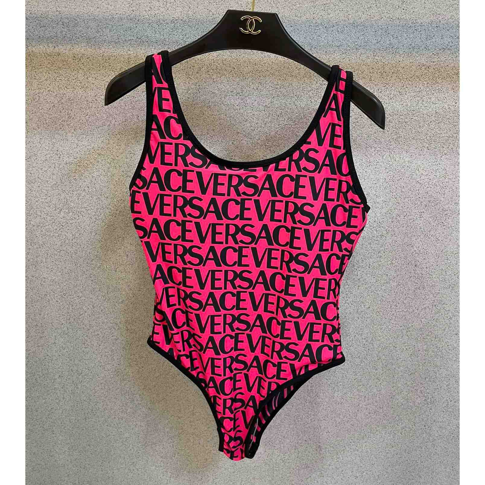 Versace Allover Reversible Swimsuit - DesignerGu