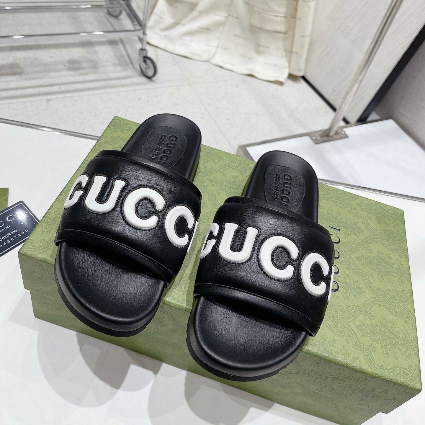 Gucci Slide Sandal  - DesignerGu