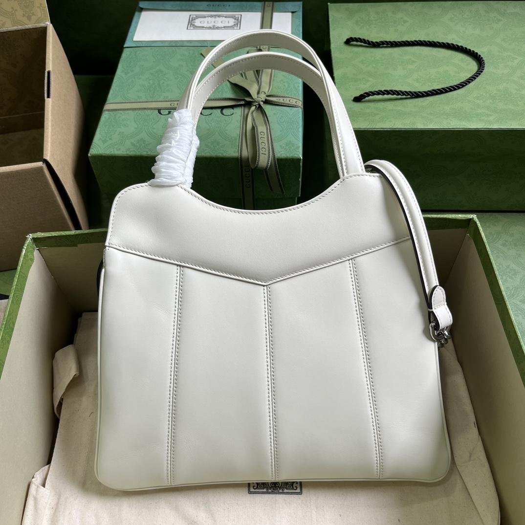 Gucci Petite GG Small Tote Bag (28-21-6.5cm) - DesignerGu