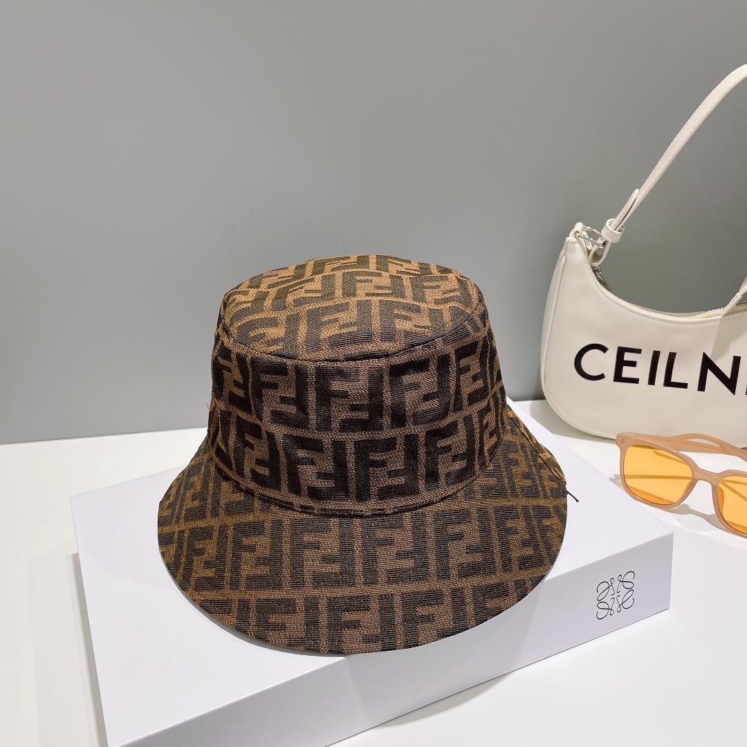 Fendi FF Bucket Hat - DesignerGu