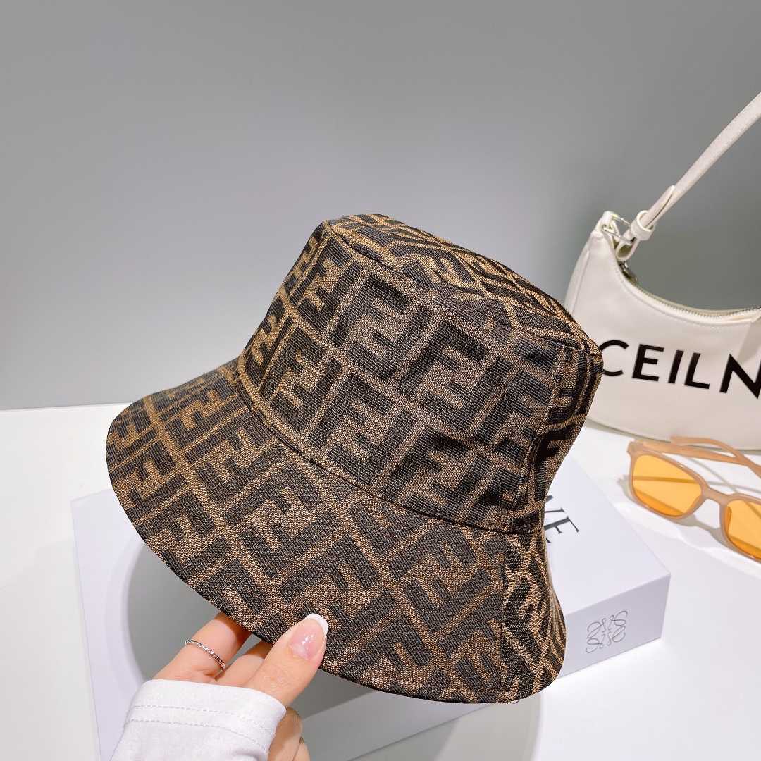 Fendi FF Bucket Hat - DesignerGu