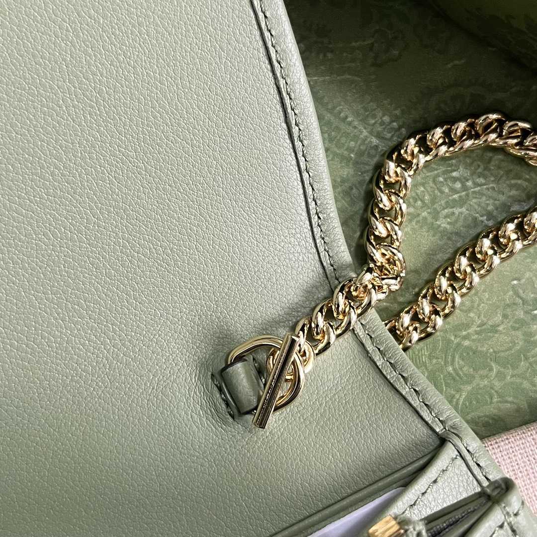 Gucci Blondie Continental Chain Wallet(21x10.5cm) - DesignerGu