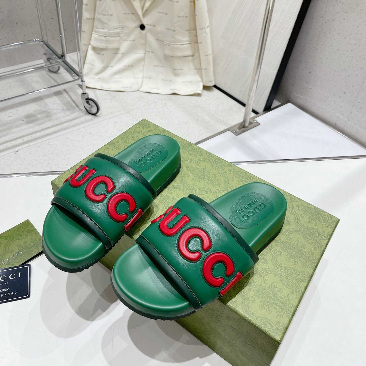 Gucci Slide Sandal  - DesignerGu