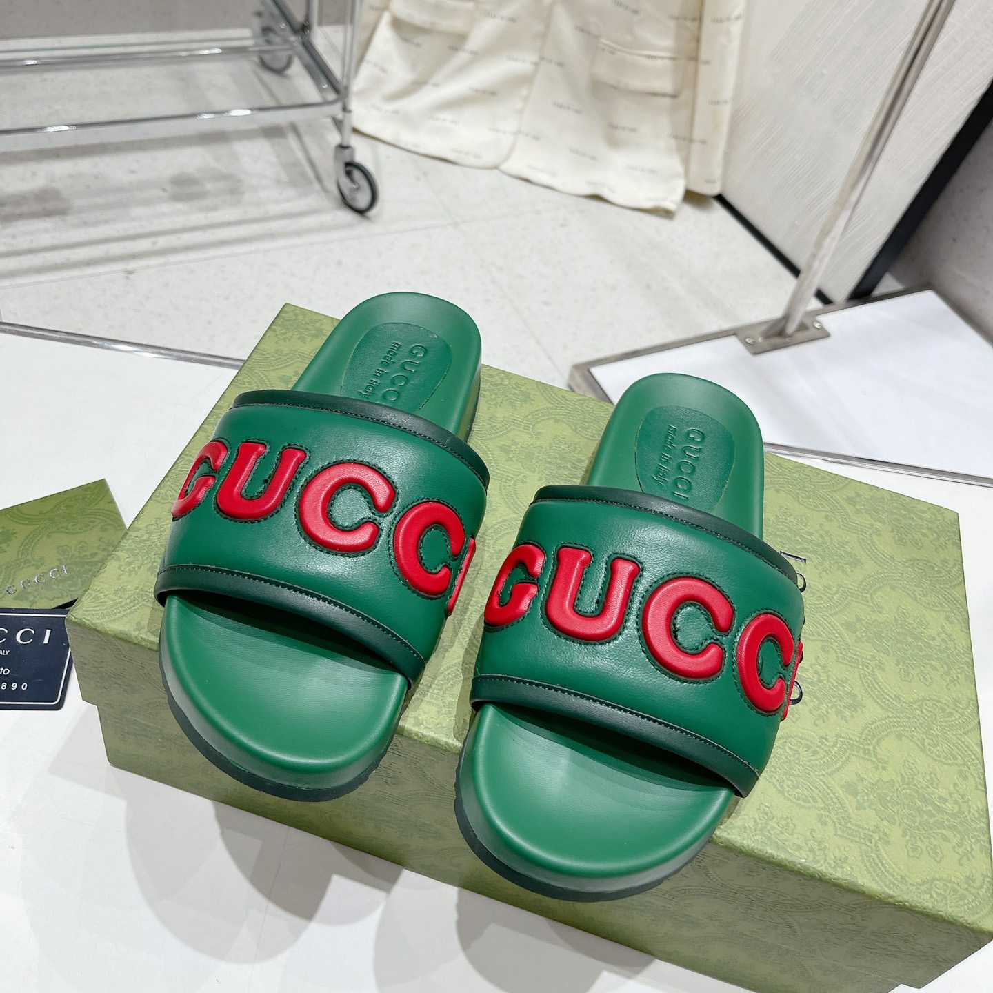 Gucci Slide Sandal  - DesignerGu