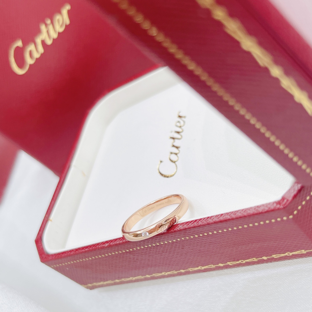 Cartier C de Cartier Wedding Ring - DesignerGu