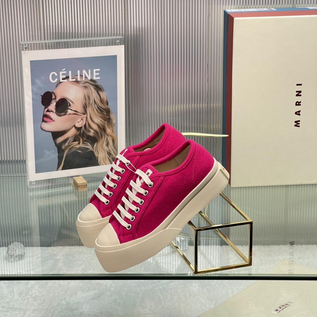 Marni Lace-up Sneaker - DesignerGu