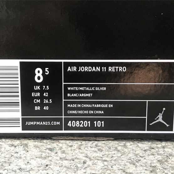 Air Jordan 11Sneaker     408201-101 - DesignerGu